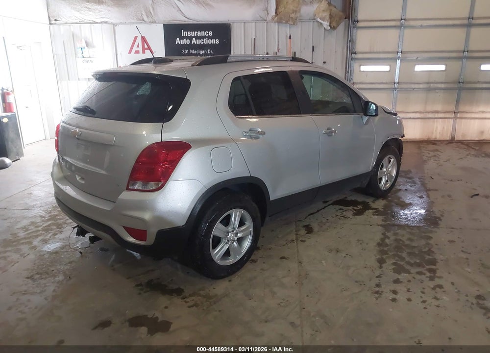 2019 CHEVROLET TRAX LT VIN: 3GNCJLSB0KL145756