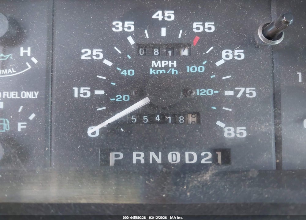 1993 FORD EXPLORER VIN: 1FMDU32XXPUB41125