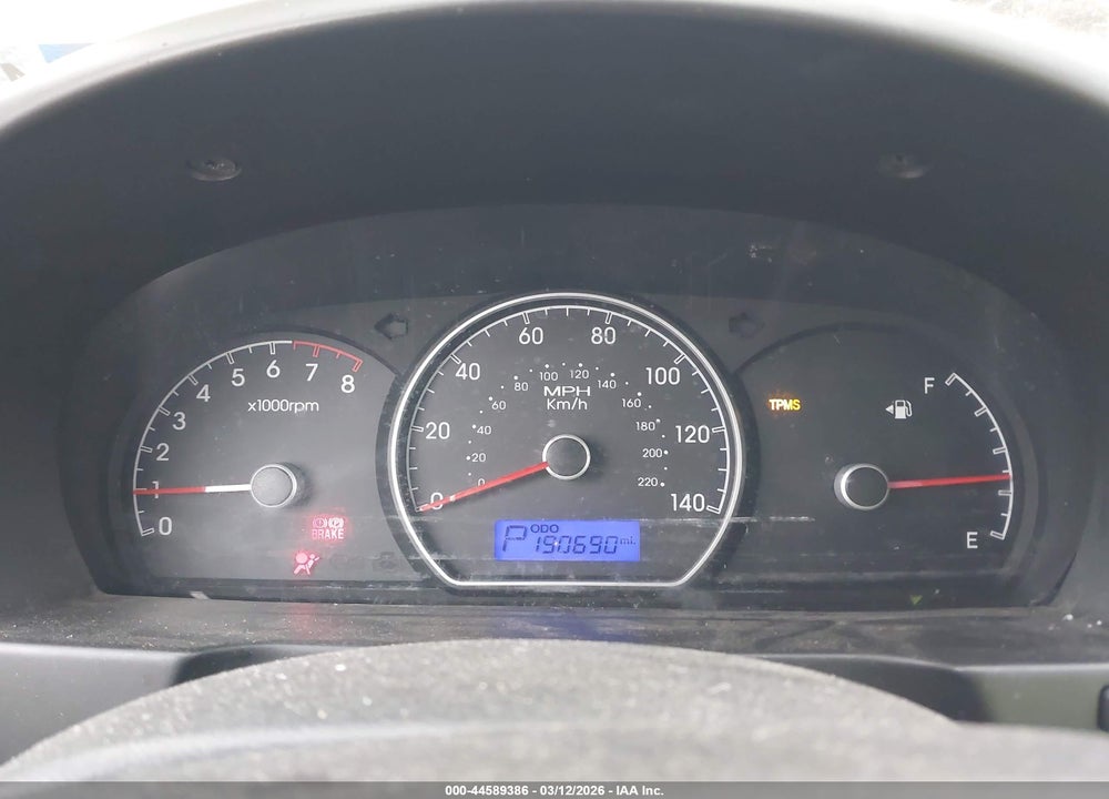 2009 HYUNDAI ELANTRA GLS VIN: KMHDU46D69U663050