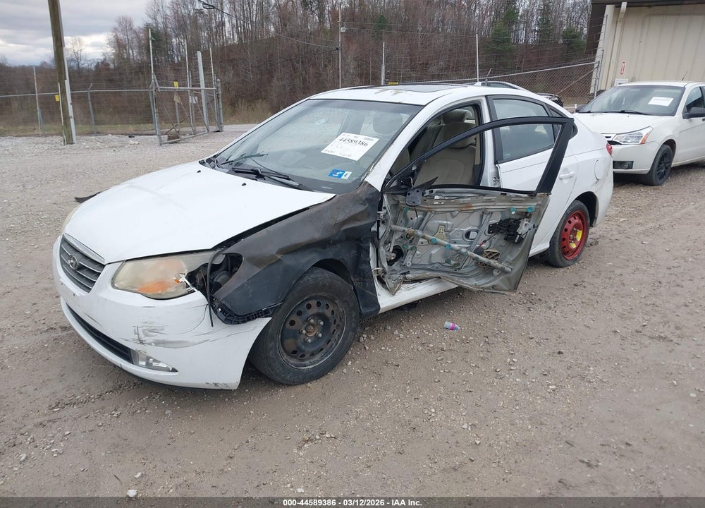 2009 HYUNDAI ELANTRA GLS VIN: KMHDU46D69U663050
