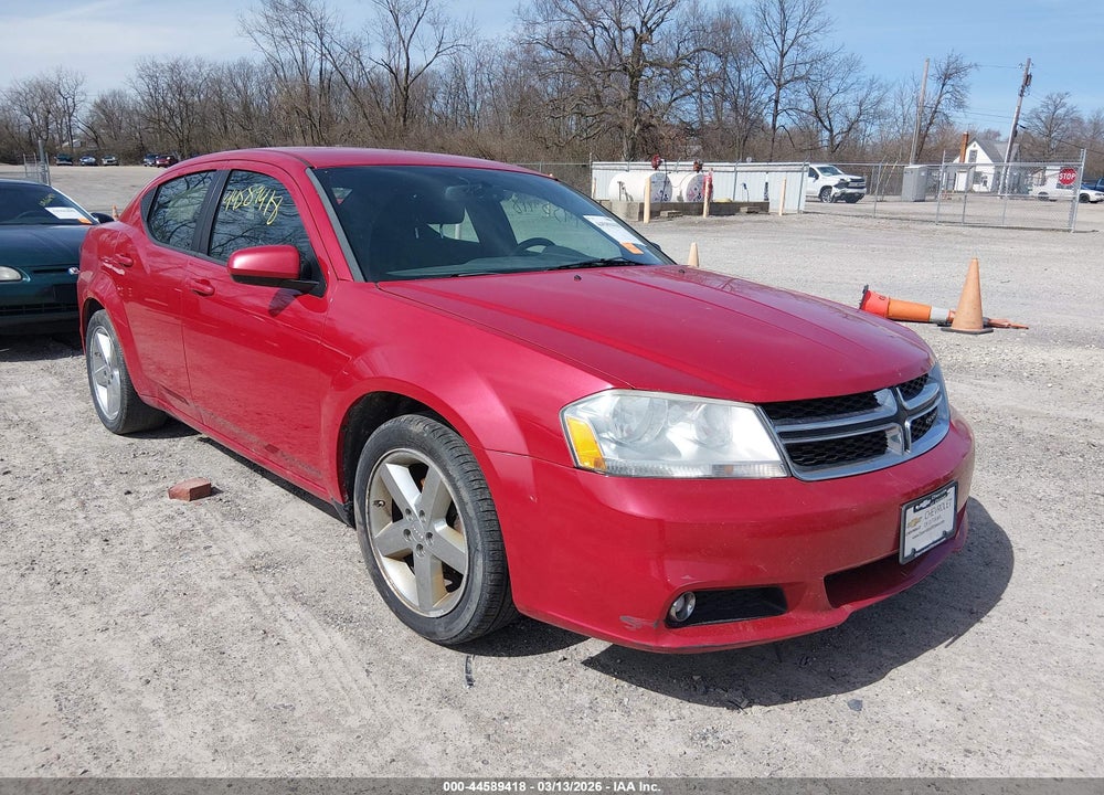 2014 DODGE AVENGER SXT VIN: 1C3CDZCB6EN161423