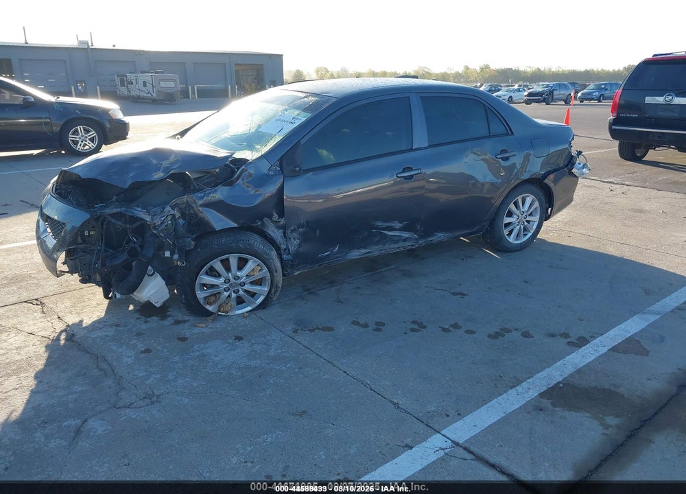 2009 TOYOTA COROLLA LE VIN: JTDBL40E39J008474