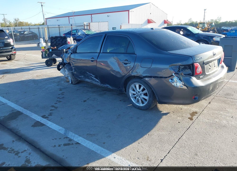 2009 TOYOTA COROLLA LE VIN: JTDBL40E39J008474