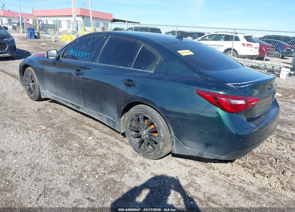 2018 INFINITI Q50 3.0T SPORT VIN: JN1EV7AR5JM437521