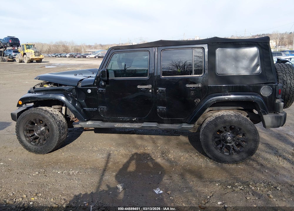 2014 JEEP WRANGLER UNLIMITED ALTITUDE VIN: 1C4BJWEG7EL282707