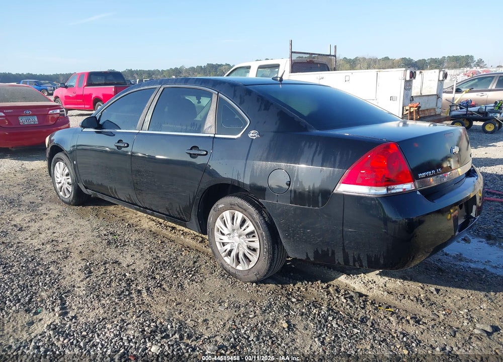 2008 CHEVROLET IMPALA LS VIN: 2G1WB58K289223013