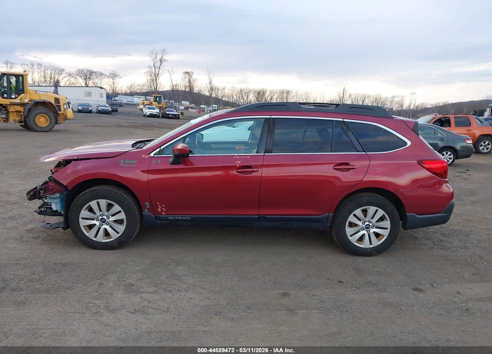 2018 SUBARU OUTBACK 2.5I PREMIUM VIN: 4S4BSADCXJ3244537