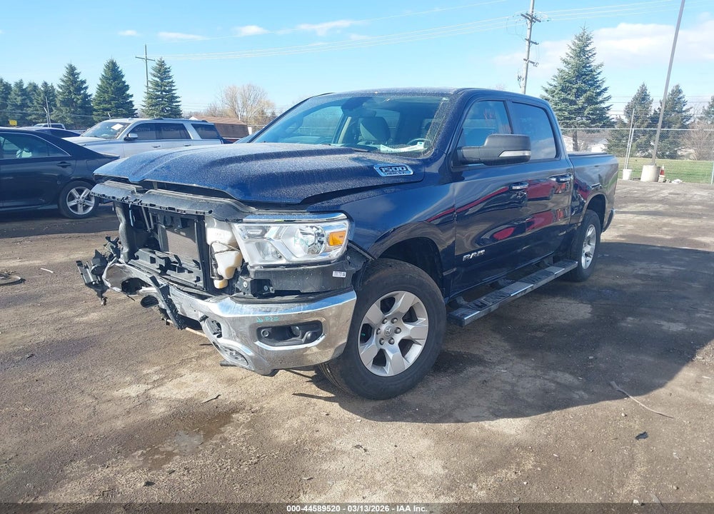 2020 RAM 1500 BIG HORN  4X4 5'7 BOX VIN: 1C6SRFFT4LN299980