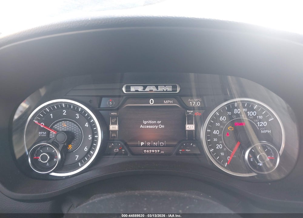 2020 RAM 1500 BIG HORN  4X4 5'7 BOX VIN: 1C6SRFFT4LN299980