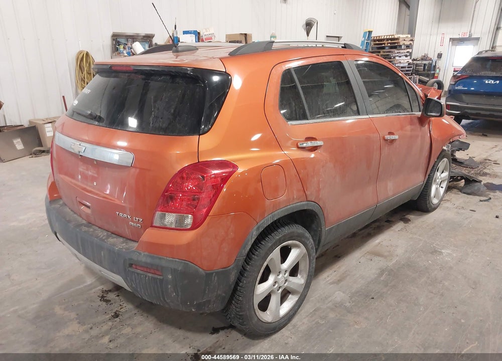 2015 CHEVROLET TRAX LTZ VIN: KL7CJTSB6FB061213