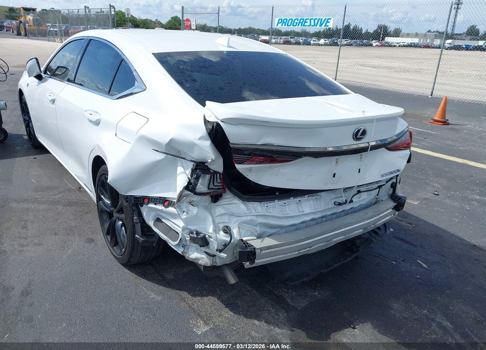 2022 LEXUS ES 300H F SPORT VIN: 58AGA1C10NU014958