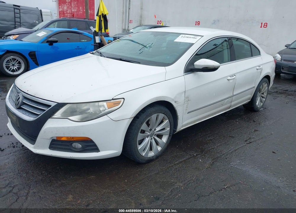 2012 VOLKSWAGEN CC SPORT VIN: WVWMN7AN7CE517213