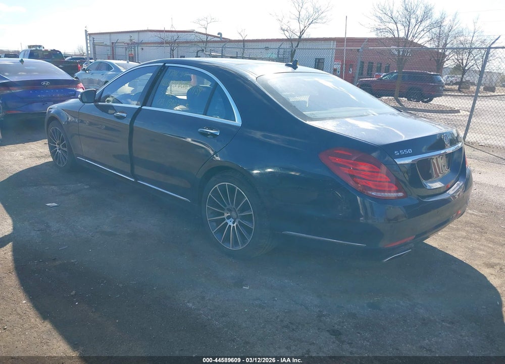 2017 MERCEDES-BENZ S 550 4MATIC VIN: WDDUG8FB0HA314439