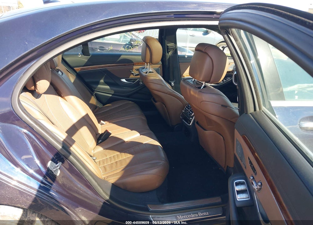2017 MERCEDES-BENZ S 550 4MATIC VIN: WDDUG8FB0HA314439