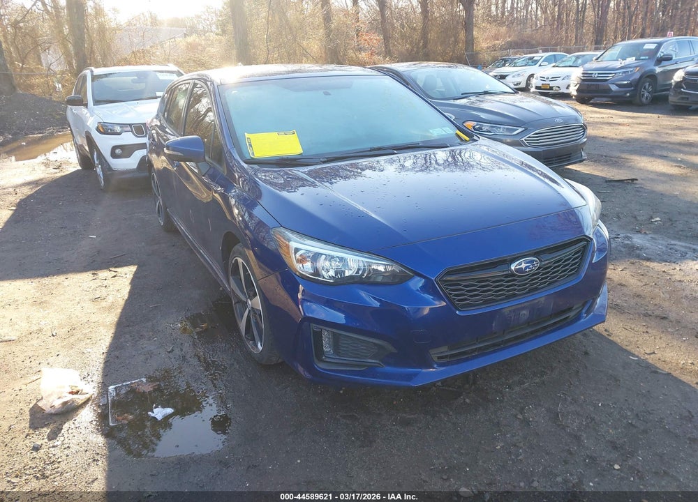 2017 SUBARU IMPREZA 2.0I SPORT VIN: 4S3GTAK65H3736276