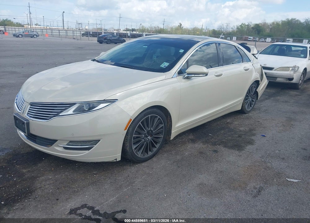 2014 LINCOLN MKZ VIN: 3LN6L2JK0ER833765