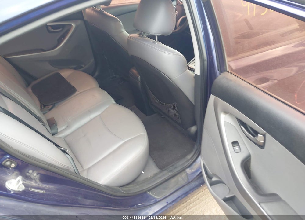 2011 HYUNDAI ELANTRA GLS VIN: 5NPDH4AE8BH051974
