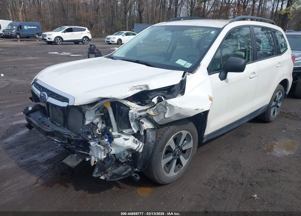 2017 SUBARU FORESTER 2.5I VIN: JF2SJABC5HH589001