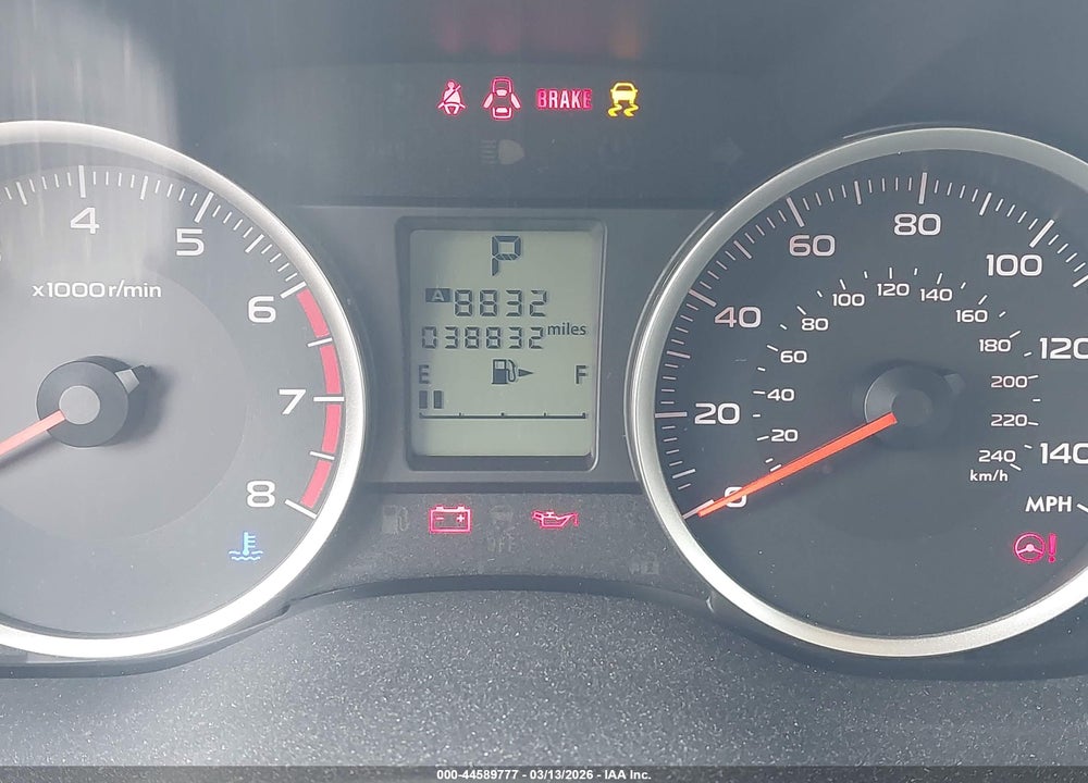 2017 SUBARU FORESTER 2.5I VIN: JF2SJABC5HH589001