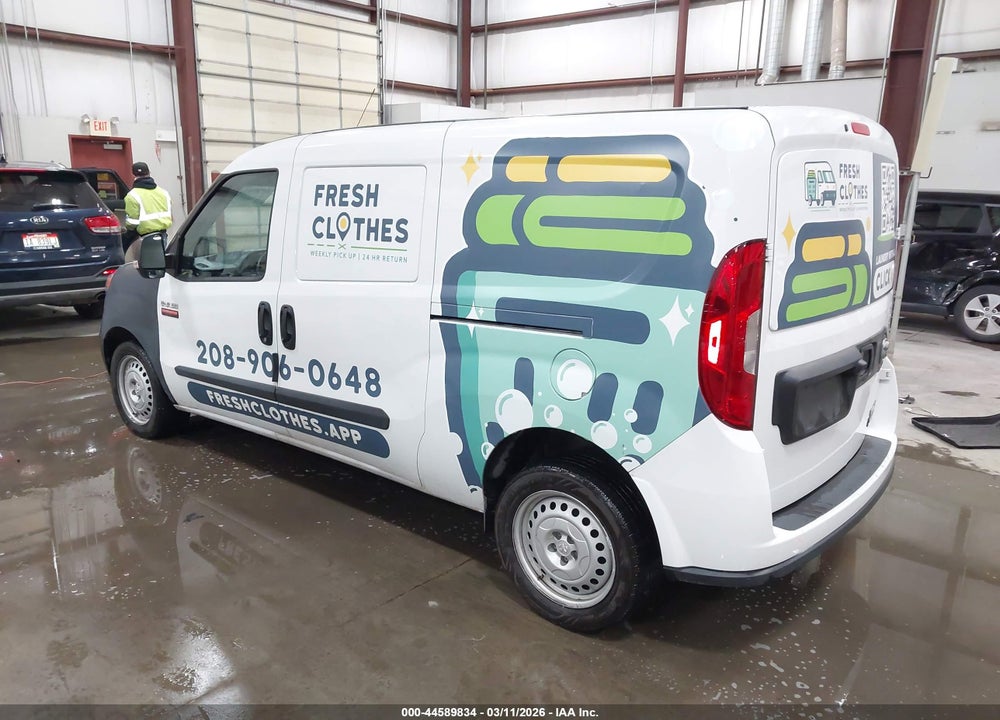 2022 RAM PROMASTER CITY CARGO VAN VIN: ZFBHRFABXN6X21638