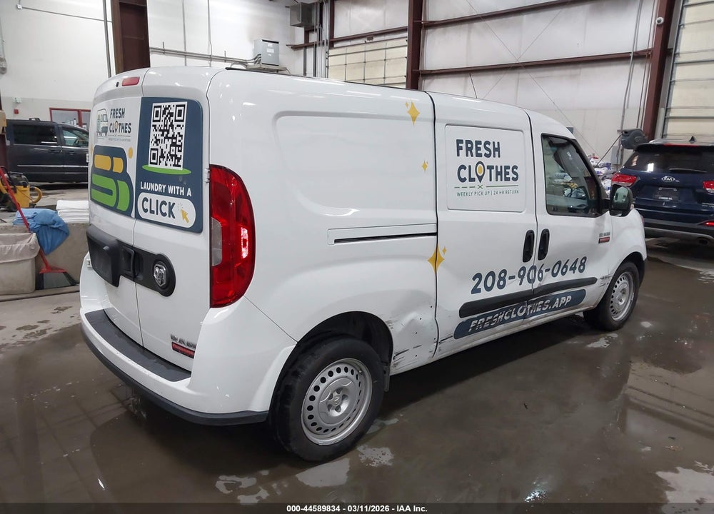 2022 RAM PROMASTER CITY CARGO VAN VIN: ZFBHRFABXN6X21638