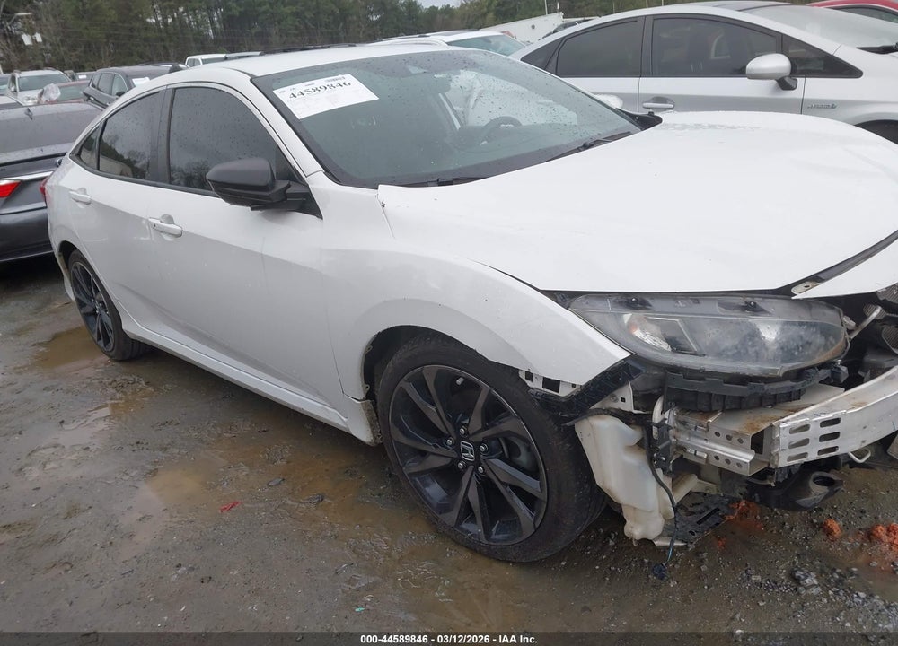 2019 HONDA CIVIC SPORT VIN: 2HGFC2F86KH582955