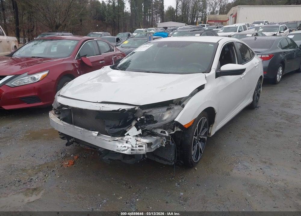 2019 HONDA CIVIC SPORT VIN: 2HGFC2F86KH582955