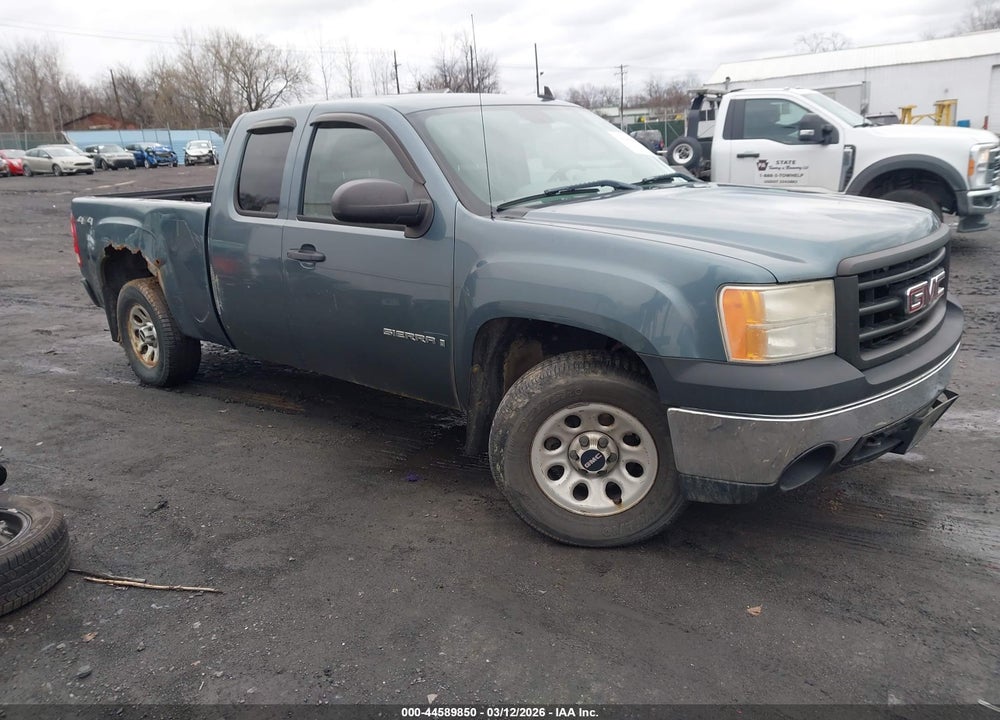 2008 GMC SIERRA 1500 WORK TRUCK VIN: 2GTEK19C081236568