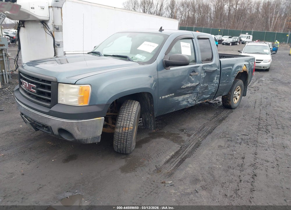 2008 GMC SIERRA 1500 WORK TRUCK VIN: 2GTEK19C081236568