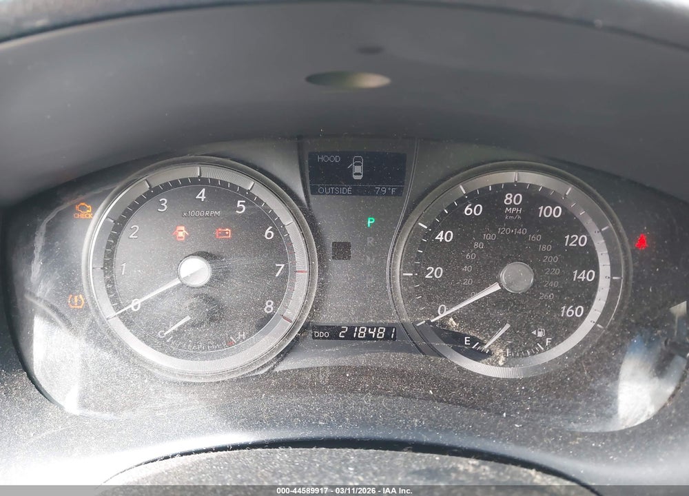 2008 LEXUS ES 350 VIN: JTHBJ46GX82156790