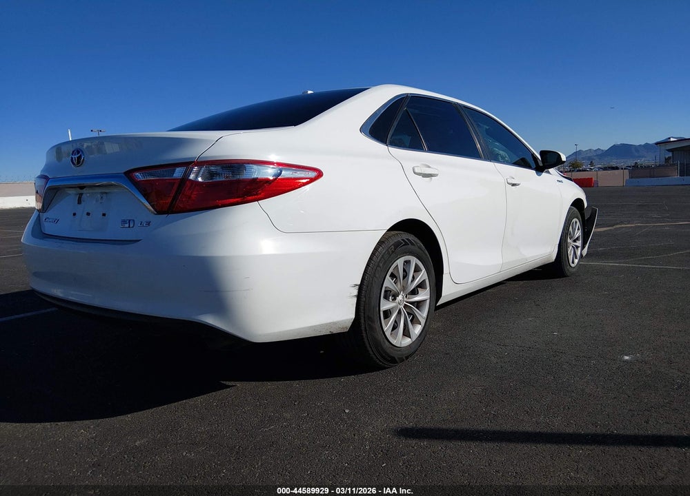 2015 TOYOTA CAMRY HYBRID LE VIN: 4T1BD1FK0FU153678