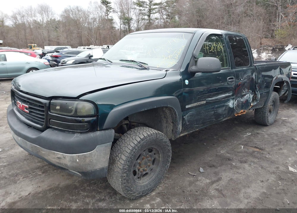 2002 GMC SIERRA 2500HD SLE VIN: 1GTHK29U02E304790