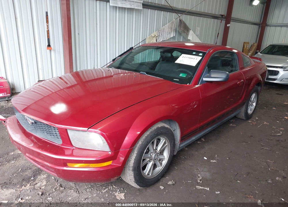 2006 FORD MUSTANG V6 VIN: 1ZVFT80N565250323