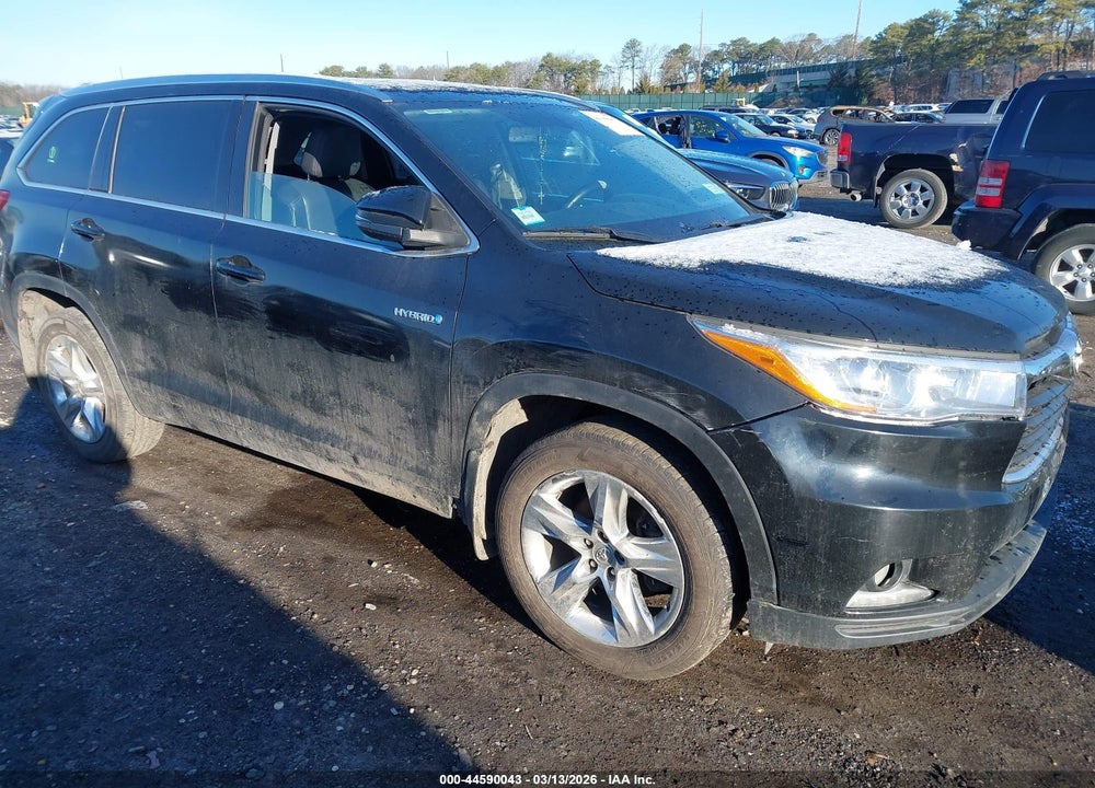 2015 TOYOTA HIGHLANDER HYBRID LIMITED VIN: 5TDDCRFH4FS009302