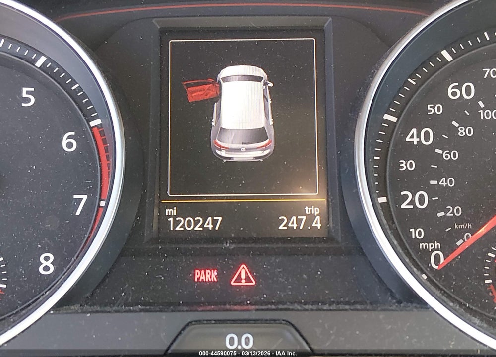 2016 VOLKSWAGEN GOLF GTI AUTOBAHN W/PERFORMANCE PACKAGE 4-DOOR VIN: 3VW547AU1GM020105