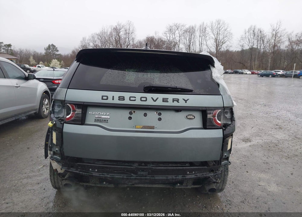2016 LAND ROVER DISCOVERY SPORT HSE LUX VIN: SALCT2BGXGH596250