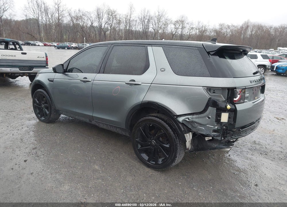 2016 LAND ROVER DISCOVERY SPORT HSE LUX VIN: SALCT2BGXGH596250