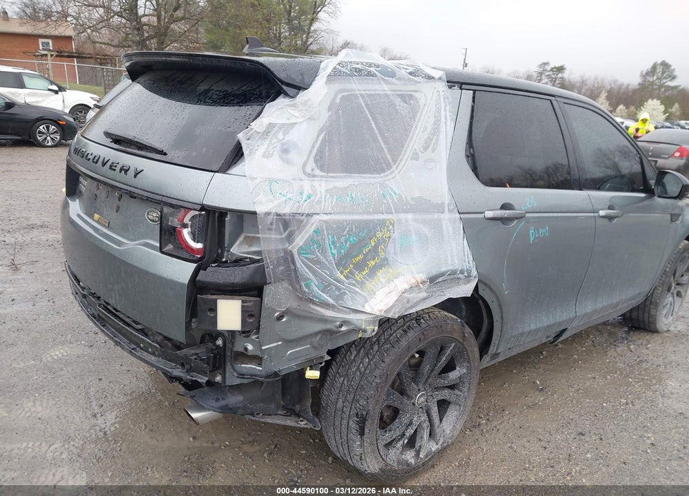 2016 LAND ROVER DISCOVERY SPORT HSE LUX VIN: SALCT2BGXGH596250