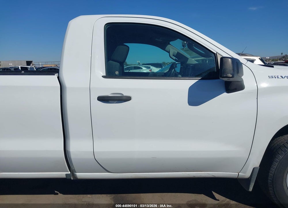 2021 CHEVROLET SILVERADO 1500 2WD  LONG BED WT VIN: 3GCNWAEFXMG405243