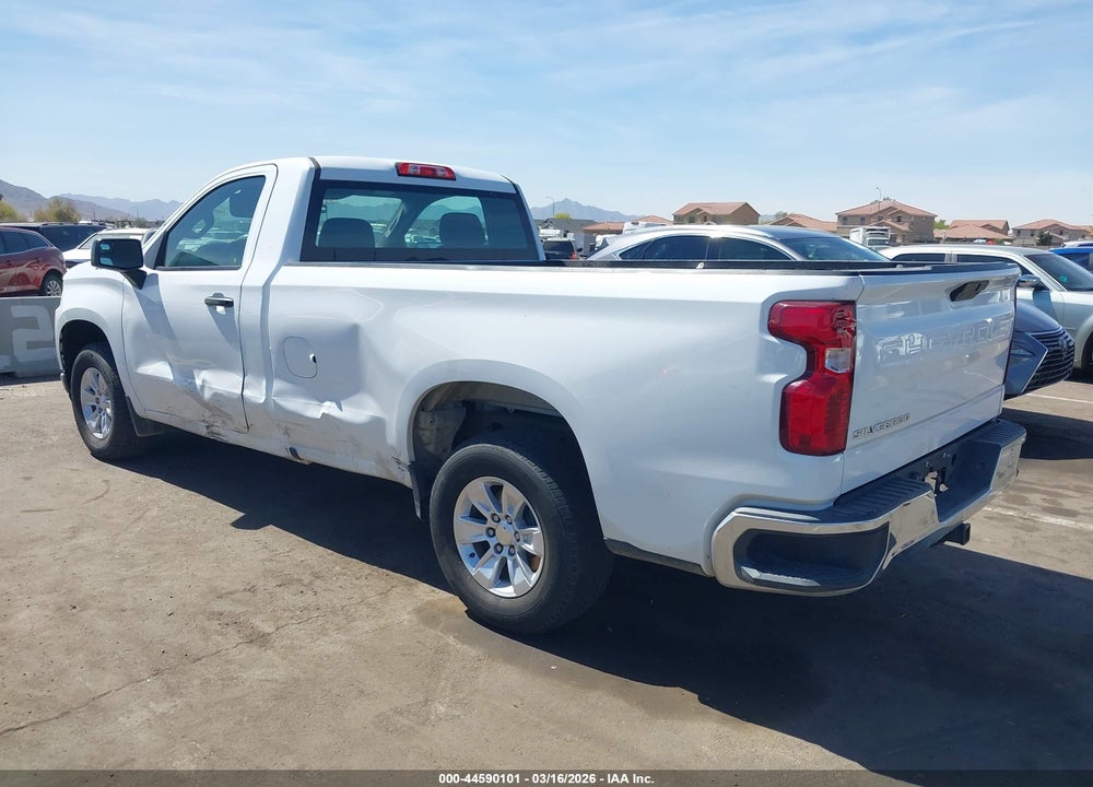 2021 CHEVROLET SILVERADO 1500 2WD  LONG BED WT VIN: 3GCNWAEFXMG405243