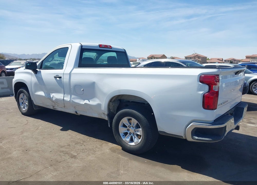 2021 CHEVROLET SILVERADO 1500 2WD  LONG BED WT VIN: 3GCNWAEFXMG405243