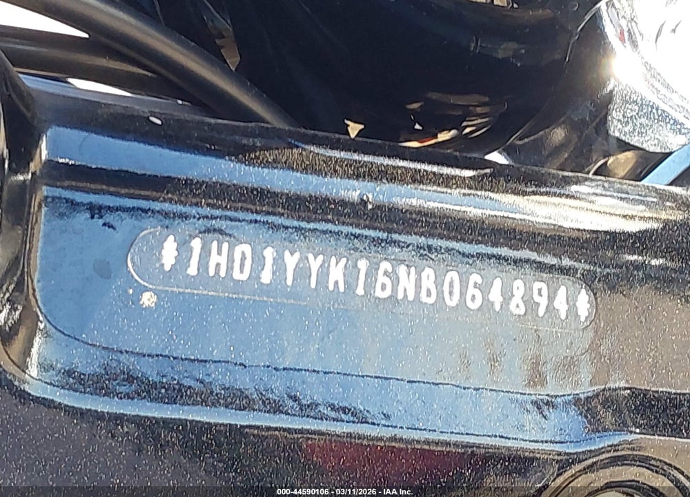 2022 HARLEY-DAVIDSON FXBBS VIN: 1HD1YYK16NB064894