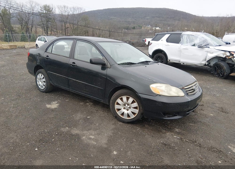 2004 TOYOTA COROLLA LE VIN: 2T1BR38E94C271408