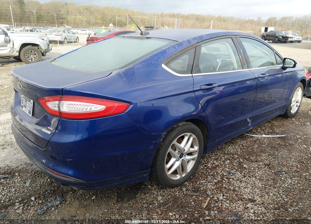 2014 FORD FUSION SE VIN: 1FA6P0HD7E5355258