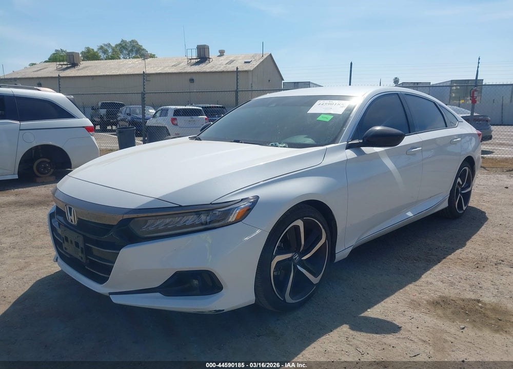 2021 HONDA ACCORD SPORT VIN: 1HGCV1F34MA027841