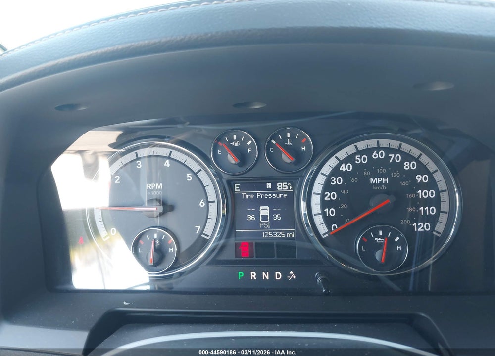 2010 DODGE RAM 1500 LARAMIE VIN: 1D7RB1GT0AS250504