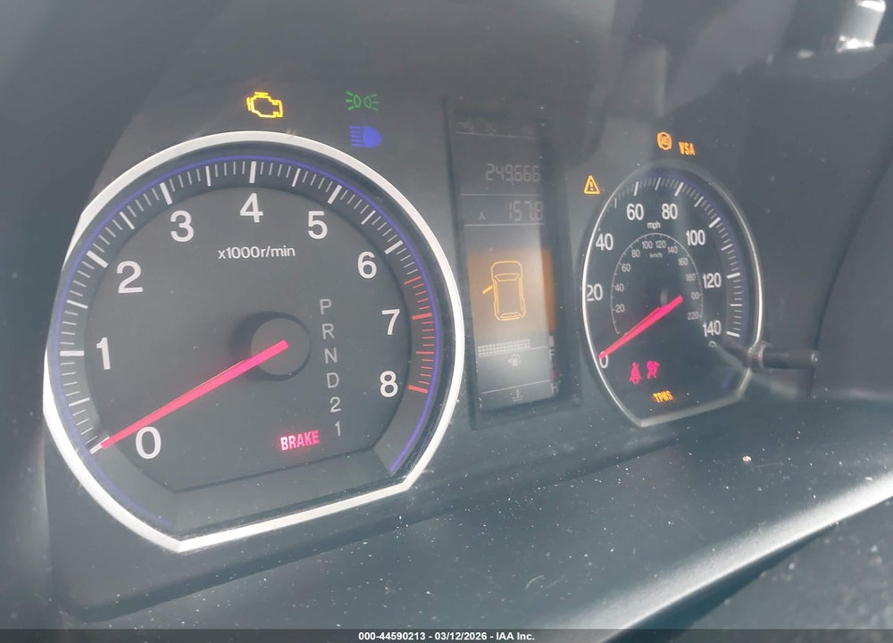 2008 HONDA CR-V LX VIN: JHLRE48348C002393