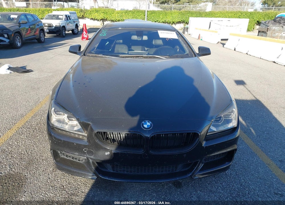 2015 BMW 640I GRAN COUPE VIN: WBA6A0C56FD318637