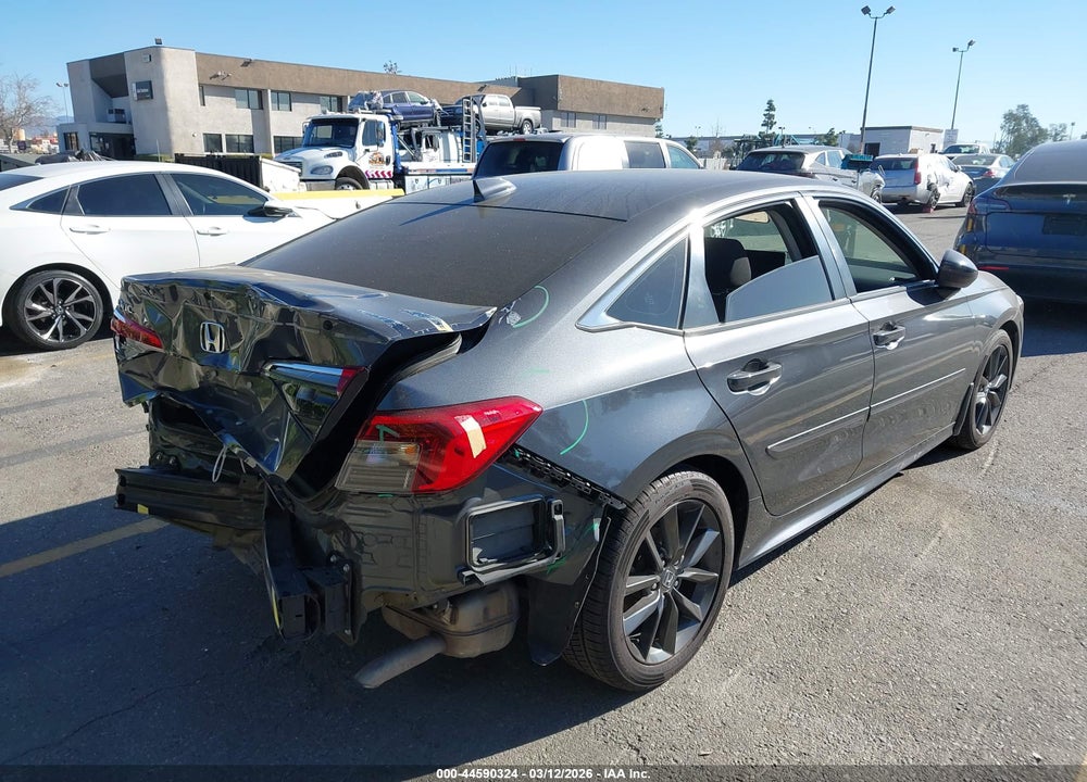 2022 HONDA CIVIC LX VIN: 2HGFE2F22NH533312