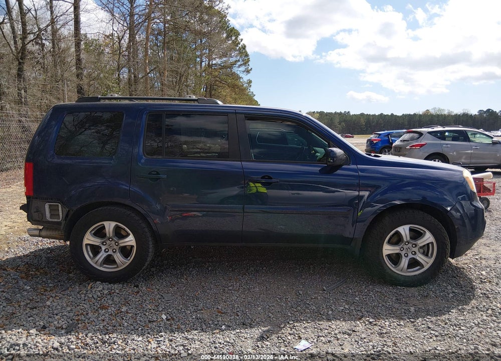 2014 HONDA PILOT EX-L VIN: 5FNYF4H58EB052008